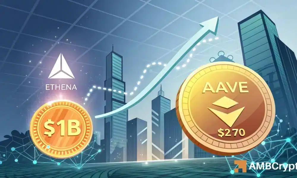 Ethena [ENA]校长代币（PT） - 由Ethena Labs启动的承重稳定系统系统的部分 - 已飙升了10亿美元